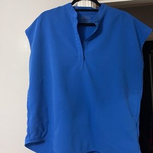 Figs women’s royal blue rafaela top M